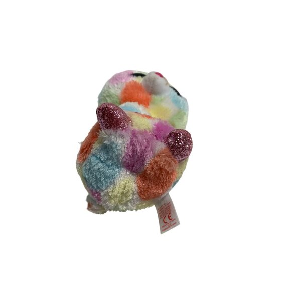 Ty Beanie Boos Silk Bloomy 6 in tall Plush stuffed Animal Doll Toy Rainbow Multi - Picture 5 of 5